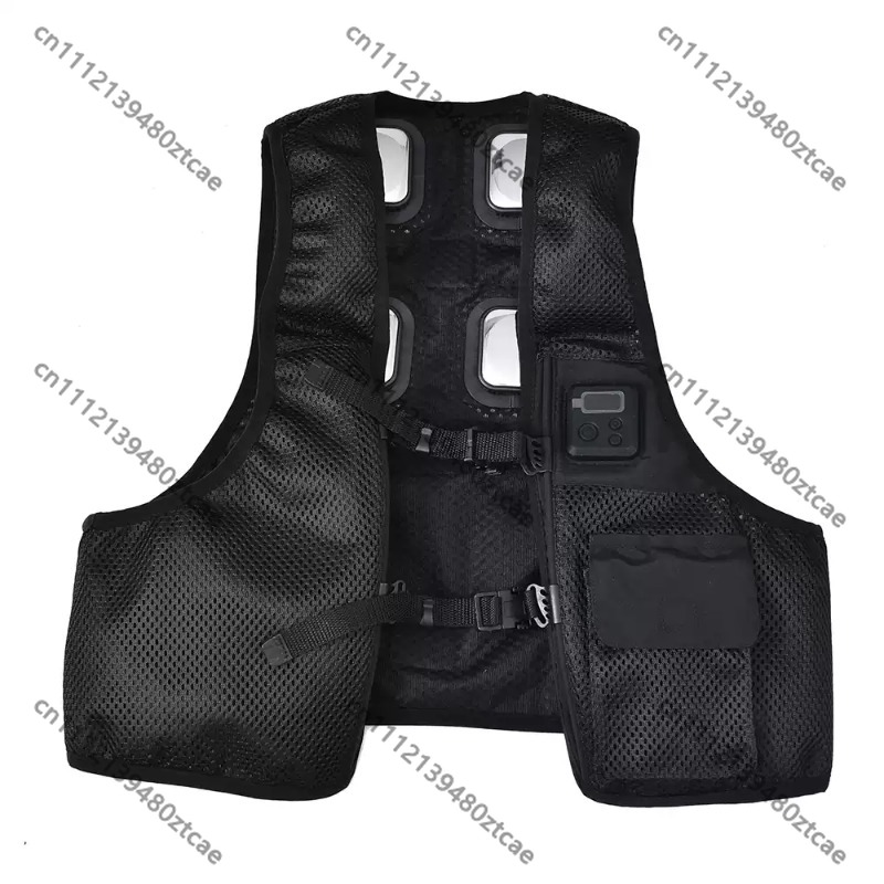 Fishing Vest - เสื้อกั๊กทำความร้อนและความเย็นอัจฉริยะปรับอุณหภูมิด้วยเซมิคอนดักเตอร์ สำหรับงานกลางแจ้ง ตกปลา และงานก่อสร้าง