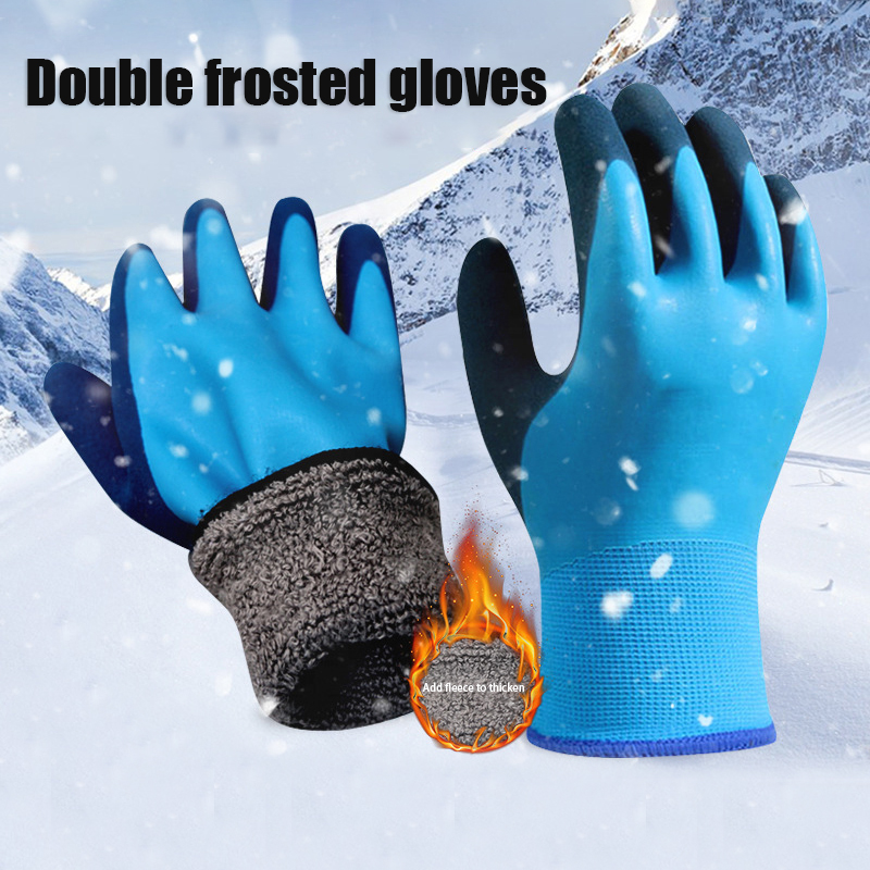 Fishing Gloves - -30องศาเย็นเก็บป้องกันการแช่แข็ง unisex ถุงมือป้องกันแรงงานถุงมือตกปลากันลมความร้อนถุงมือทำงาน