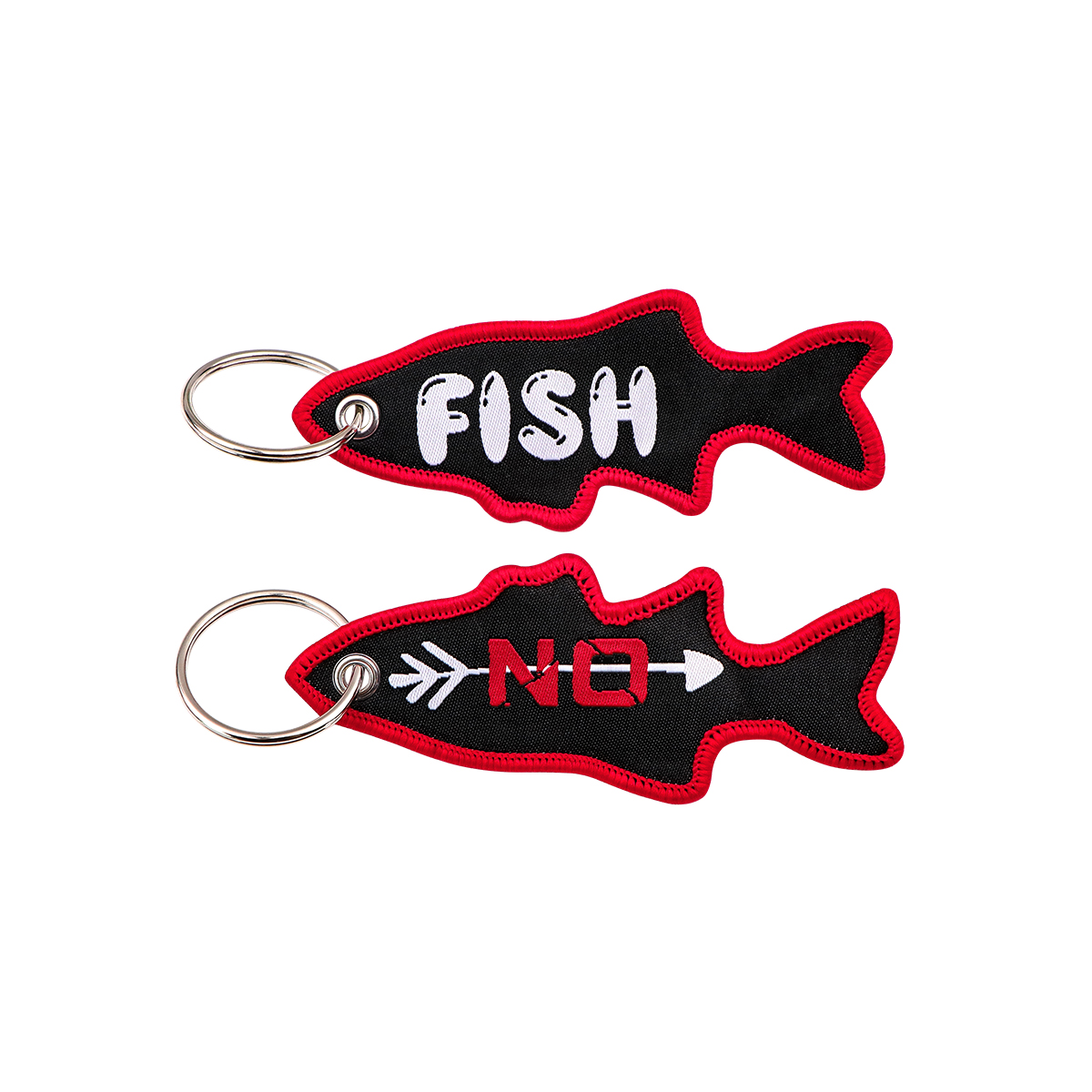 พวงกุญแจปักลายรูปปลา ธีมตกปลา  - Fishing Backpack บทวิจารณ์และราคา