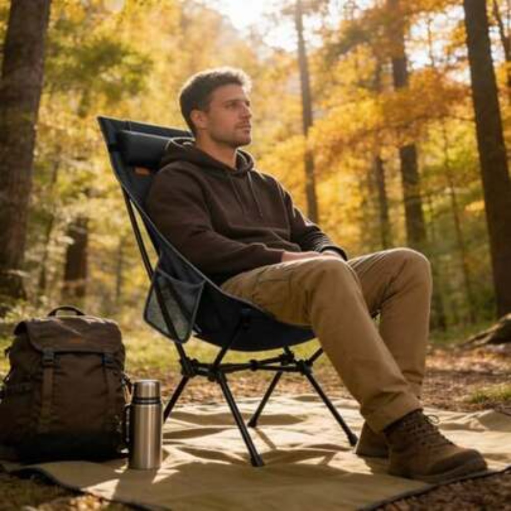 เก้าอี้พับน้ำหนักเบาพิเศษพร้อม - Fishing Backpack บทวิจารณ์และราคา