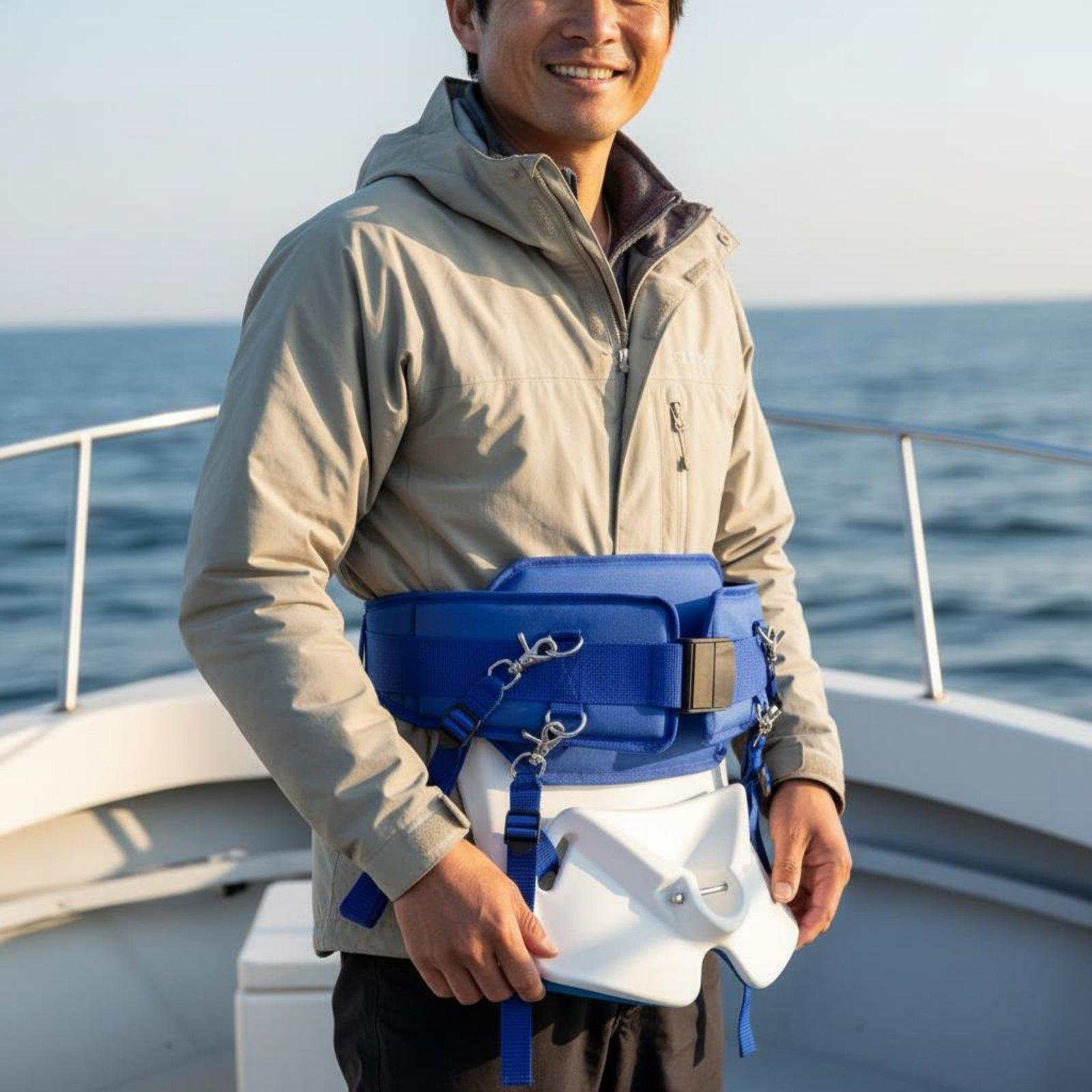 เข็มขัดตกปลาแบบแข็งแรงสูง สำหร - Fishing Belt บทวิจารณ์และราคา