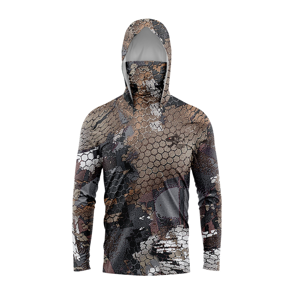 เสื้อตกปลา Huk New Gear แขนยาว - Fishing Mask Sun Protection บทวิจารณ์และราคา