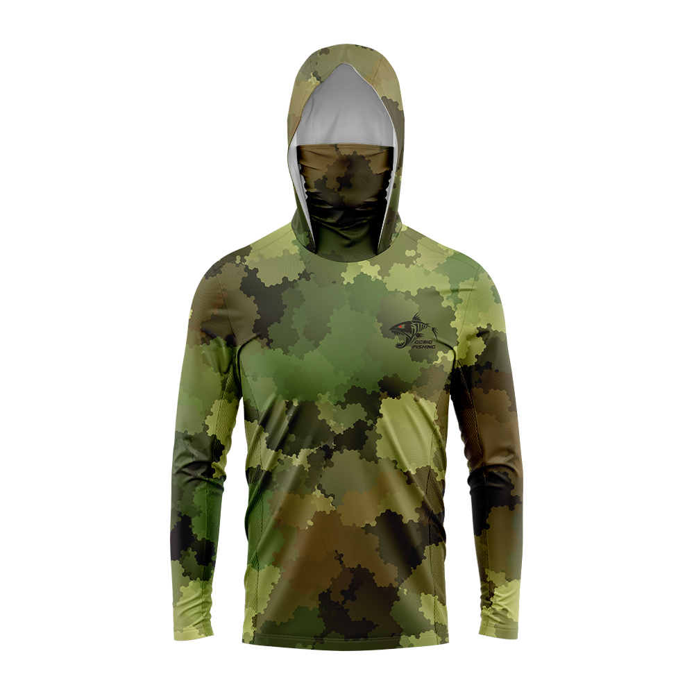 เสื้อตกปลา Huk New Gear แขนยาว - Fishing Mask Sun Protection บทวิจารณ์และราคา