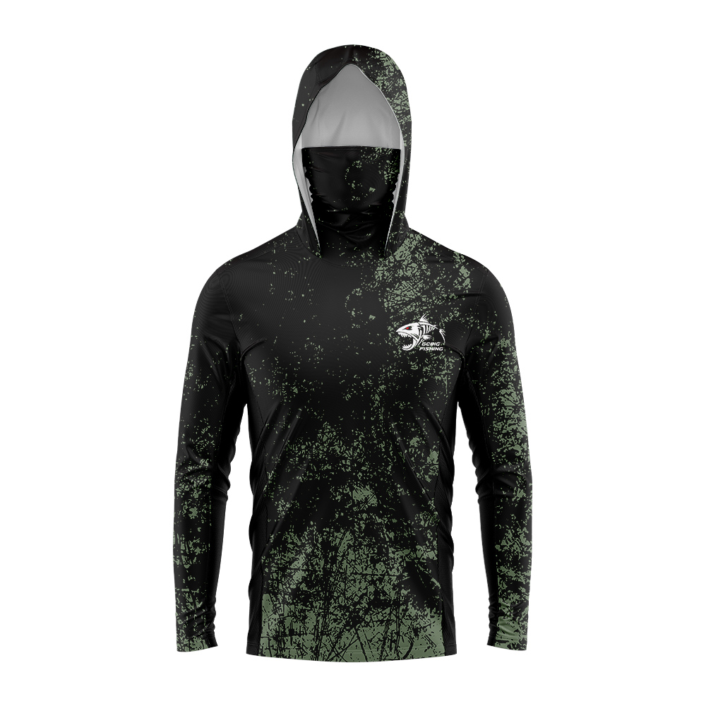 เสื้อตกปลา Huk New Gear แขนยาว - Fishing Mask Sun Protection บทวิจารณ์และราคา